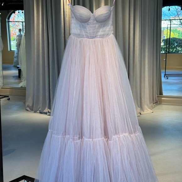 Misty Rose Maxi Tulle Dress - Picture 3 of 6